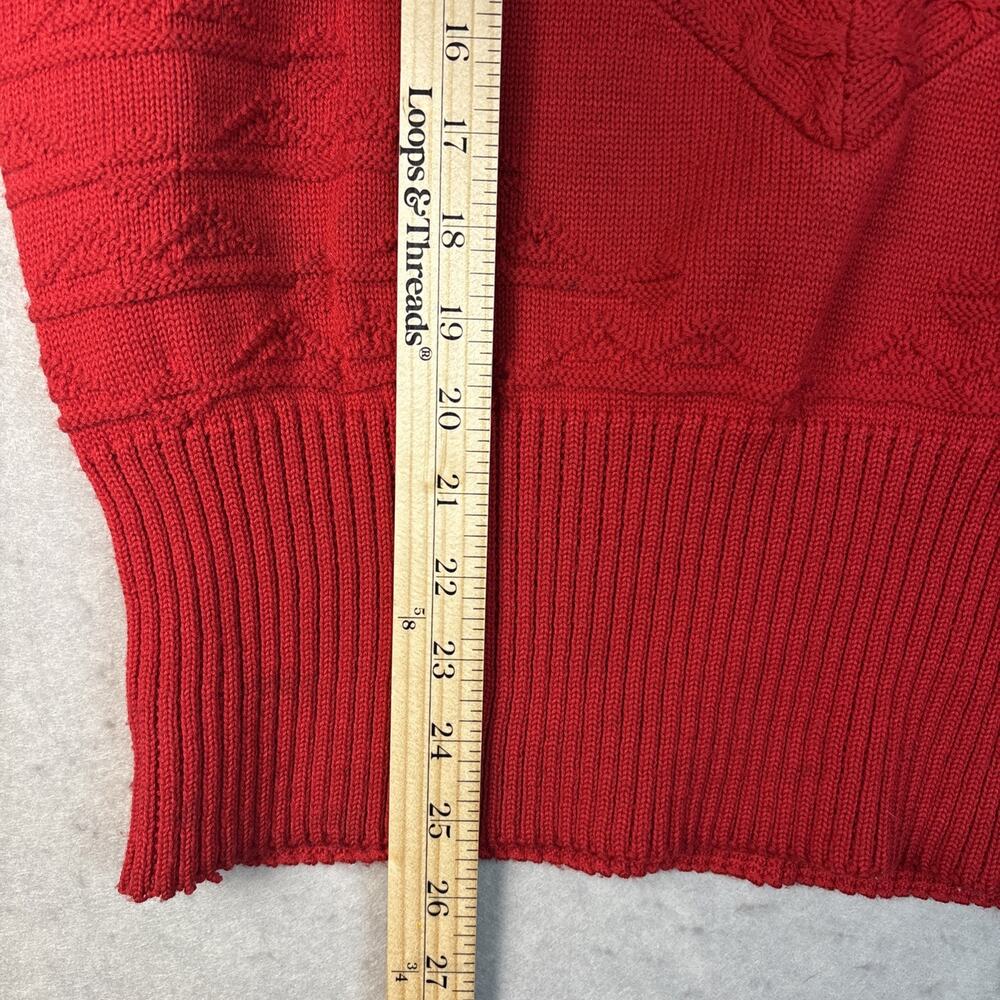 VTG Bogner Sweater Women’s Sm Wool Blend Turtleneck Ribbed Cable Knit Pullover - Picture 6 of 9